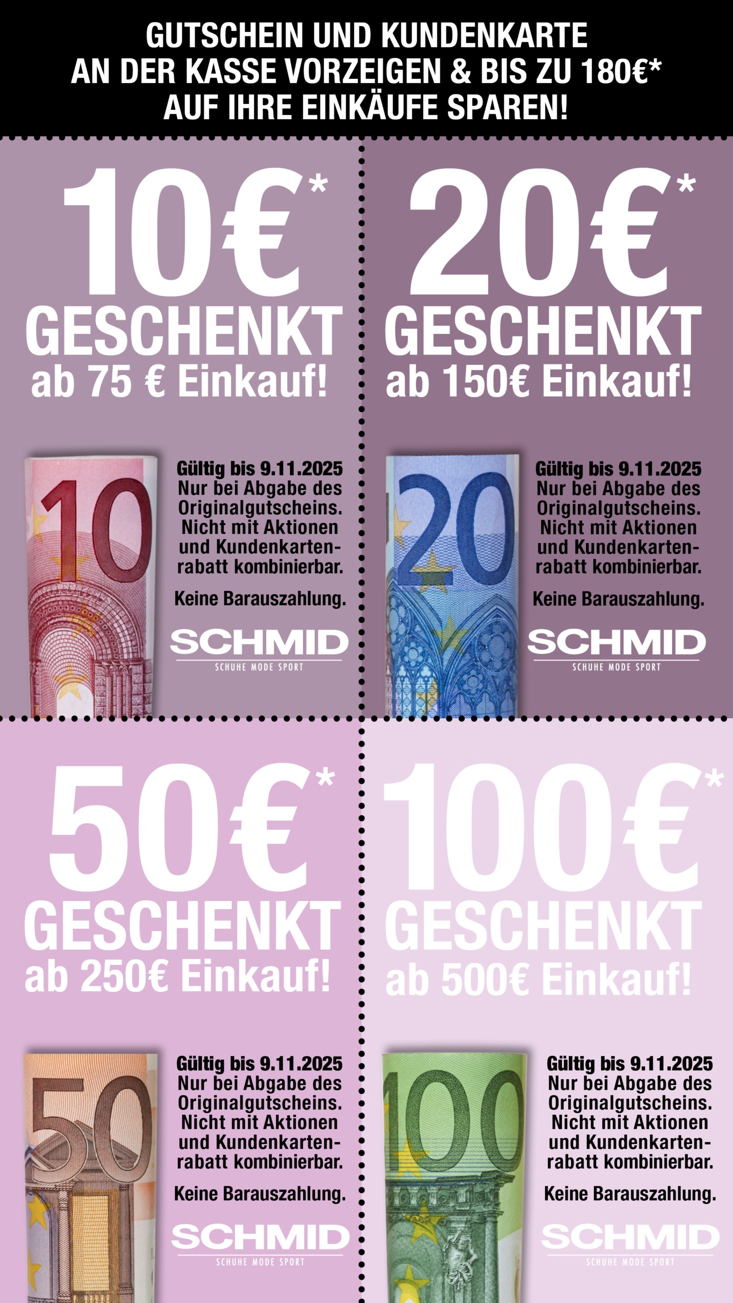 Geldscheine_180€